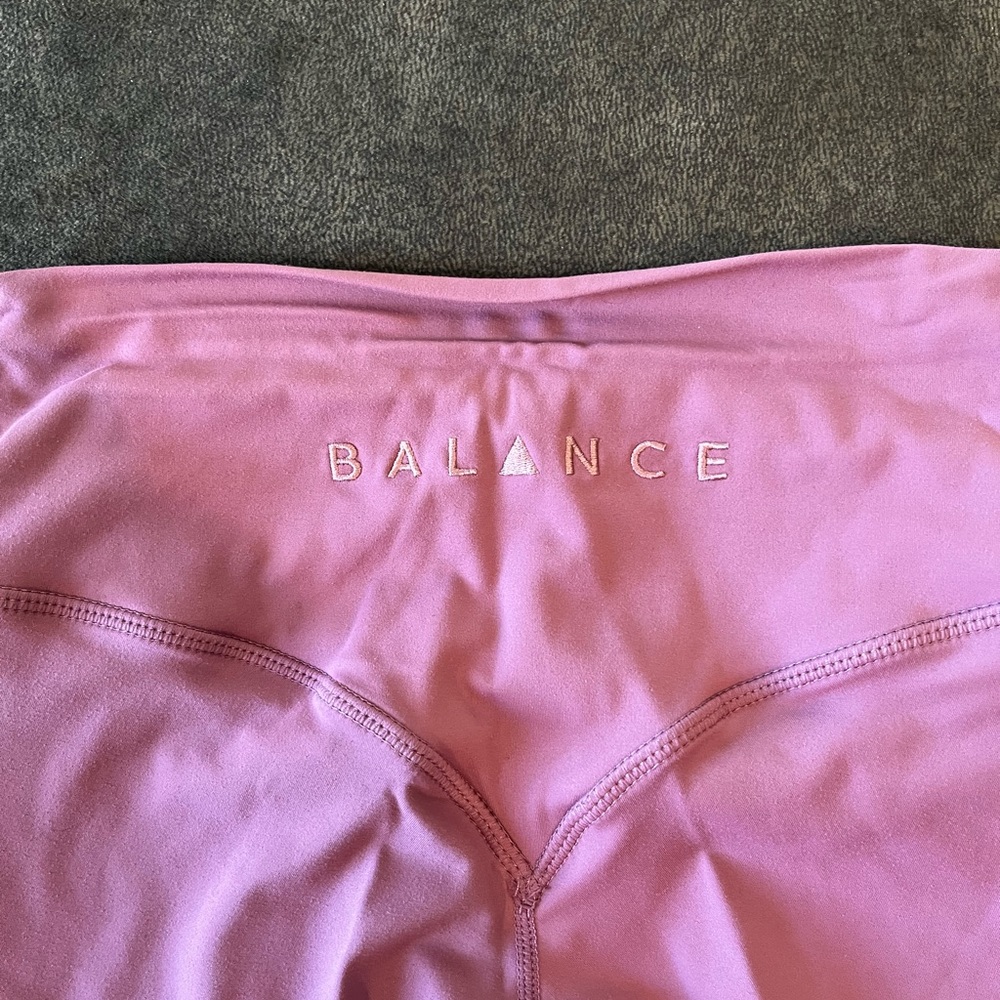 Balance Athletica (now Vitality) Cloud Pant Leggings, small, pink